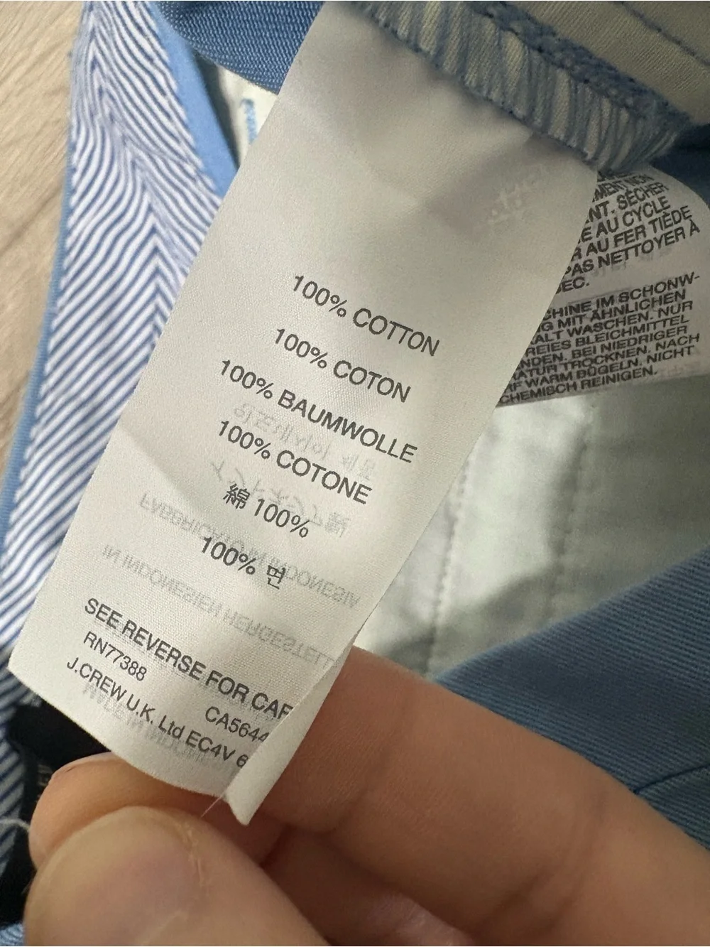 J.crew Classic Women's Light Blue Chino Shorts